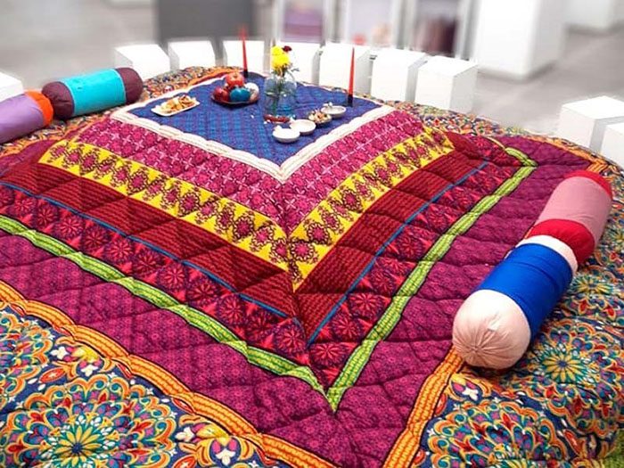 کرسی در زمستان
