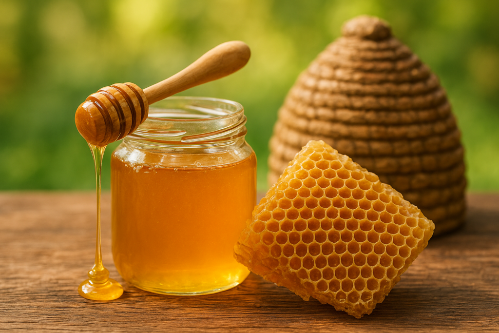 عسل طلای طبیعی زیبایی