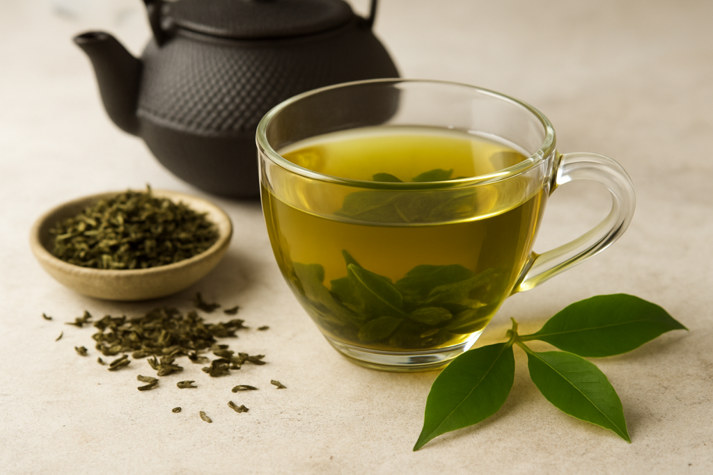 چای سبز و زیبایی پوست و مو