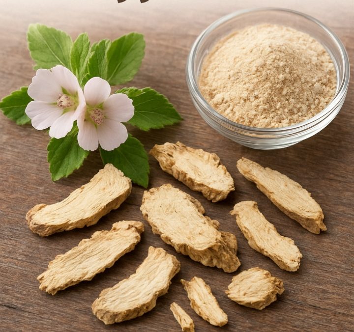 فواید ریشه مارشمالو (خطمی) برای گلو و معده